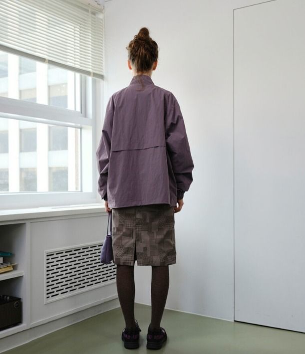 韓国人気☆ENZOBLUES☆Silk Mixed Pattern Skirt (ENZO BLUES/スカート