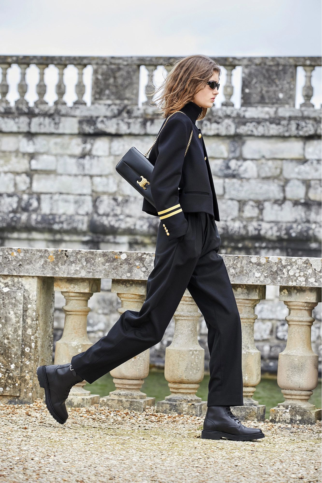 CELINE | SPENCER CAPTAIN JACKET IN CASHMERE カシミアJKT (CELINE ...
