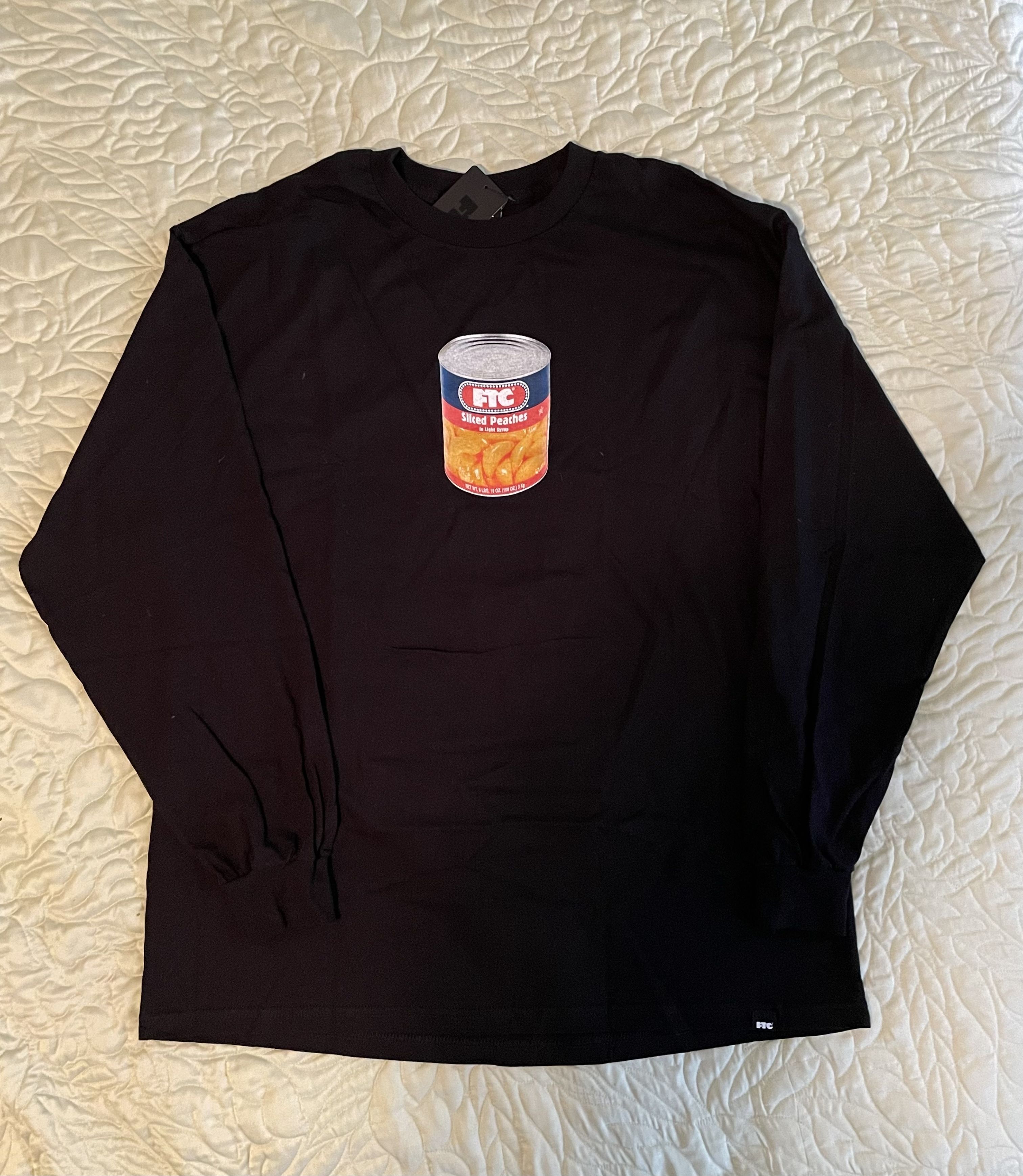 FTC】CANNED PEACHES もも缶 グラフィック 長袖 ロンT♪ (FTC/Tシャツ ...