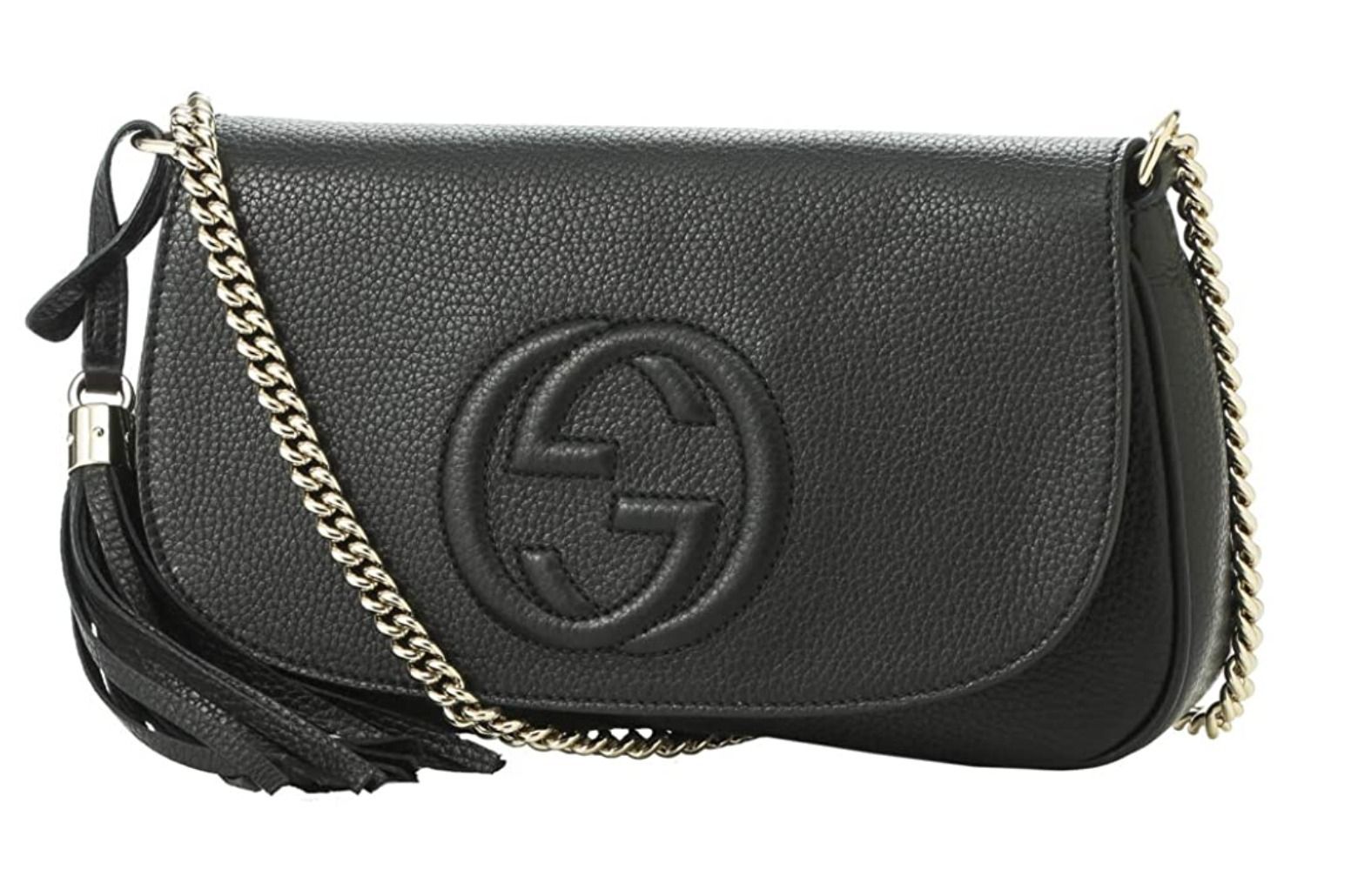 すぐ届く!【GUCCI】SOHO シンプル チェーン ショルダー バッグ (GUCCI すぐ届く!【GUCCI】SOHO シンプル チェーン ショルダー バッグ (GUCCI