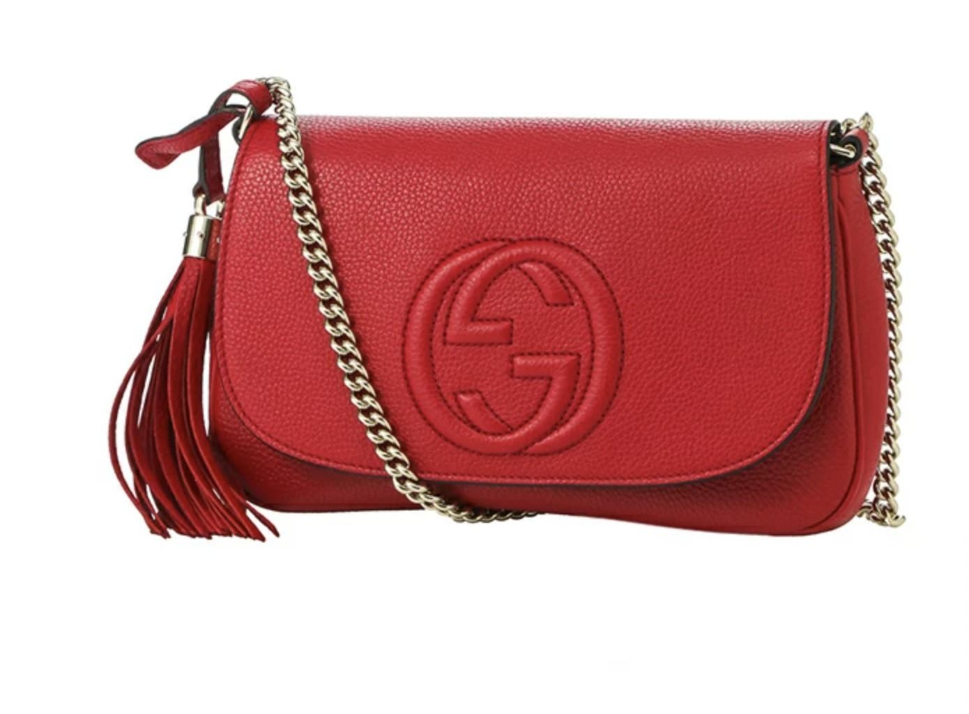 すぐ届く!【GUCCI】SOHO シンプル チェーン ショルダー バッグ (GUCCI すぐ届く!【GUCCI】SOHO シンプル チェーン ショルダー バッグ (GUCCI