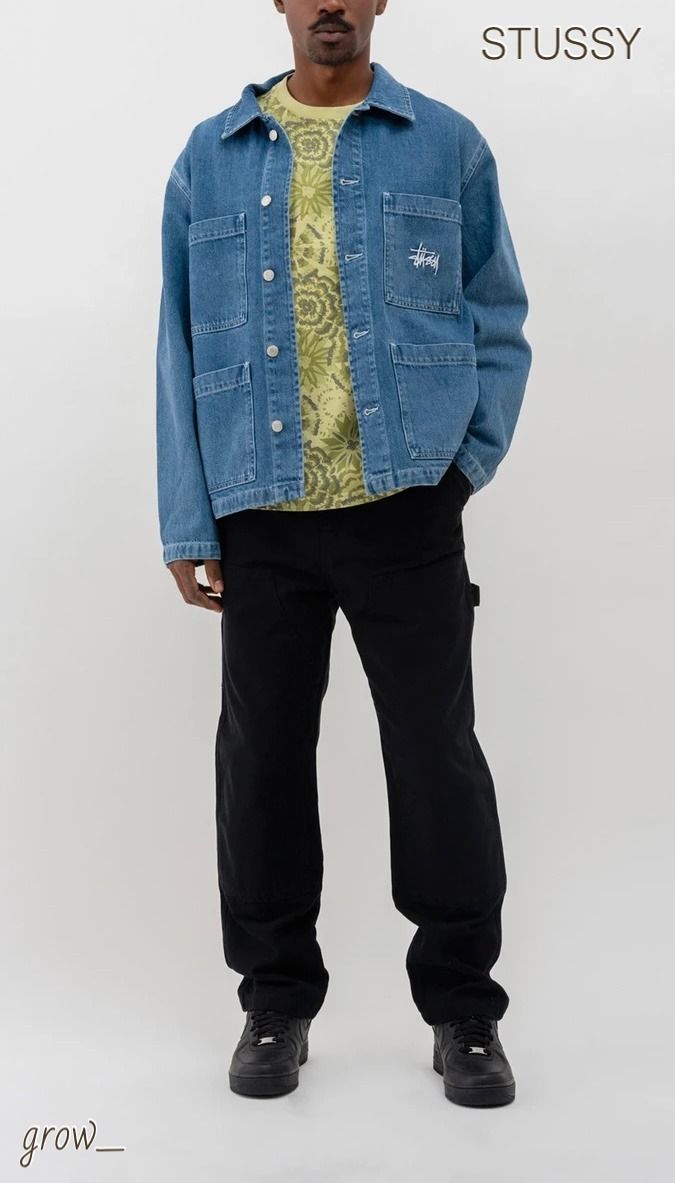 STUSSY デニム チョーア ジャケット 送関込 (STUSSY/デニムジャケット STUSSY デニム チョーア ジャケット 送関込 (STUSSY/デニムジャケット