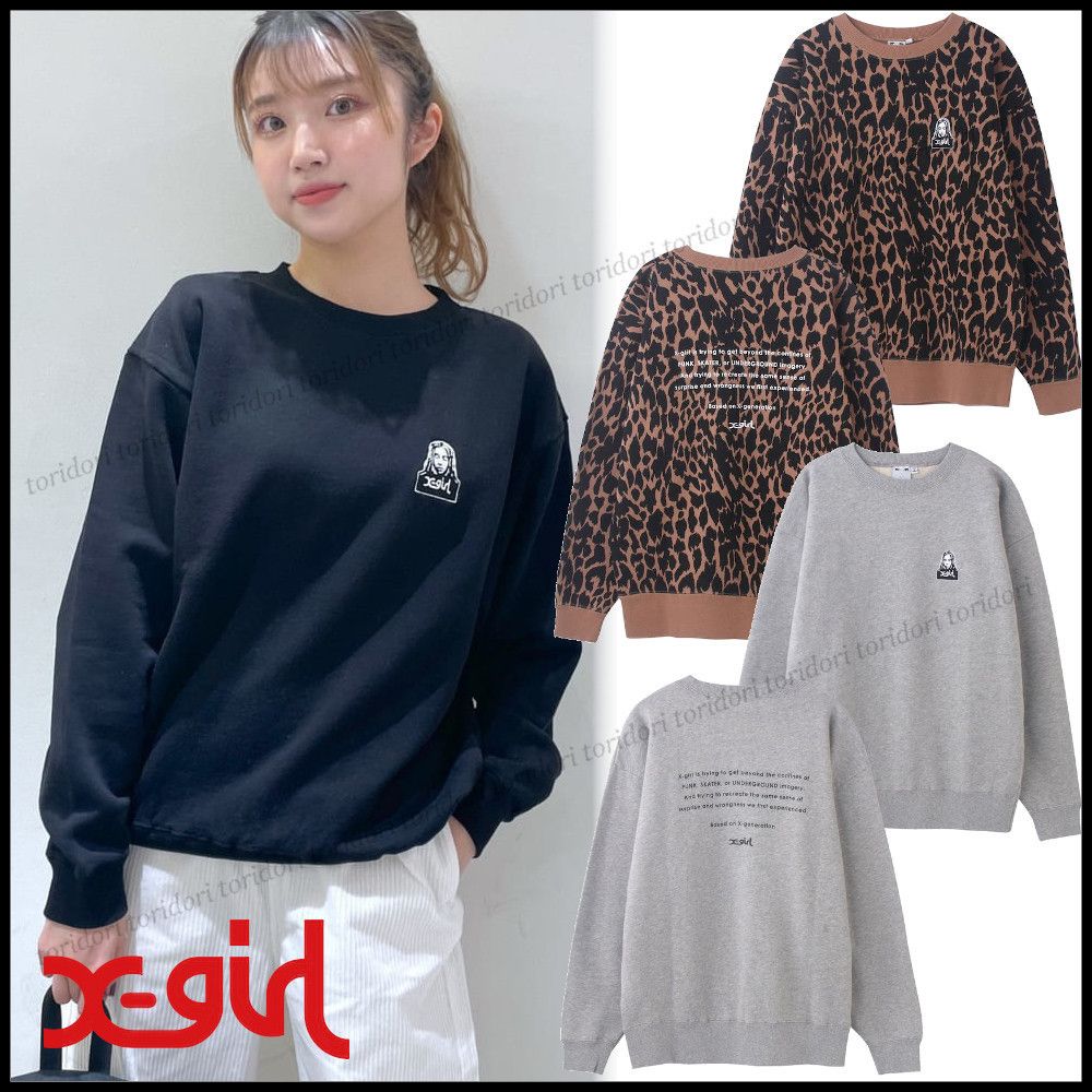Free Size人気no 1 X Girl スウェット トレーナー スウェット トップスfree Size 10 350 Eur Artec Fr