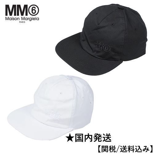 でサイズ MM6 - MM6 Maison Margielaロゴキャップの通販 by pop 日本直売 MM6Maison Margiela ロゴキャップ 白 キャップ