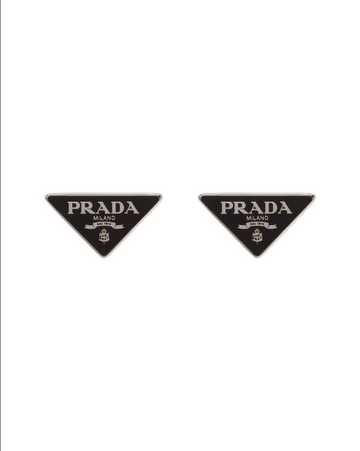 国内発送関税込】PRADA プラダ シンボル ピアス (PRADA/ピアス ...