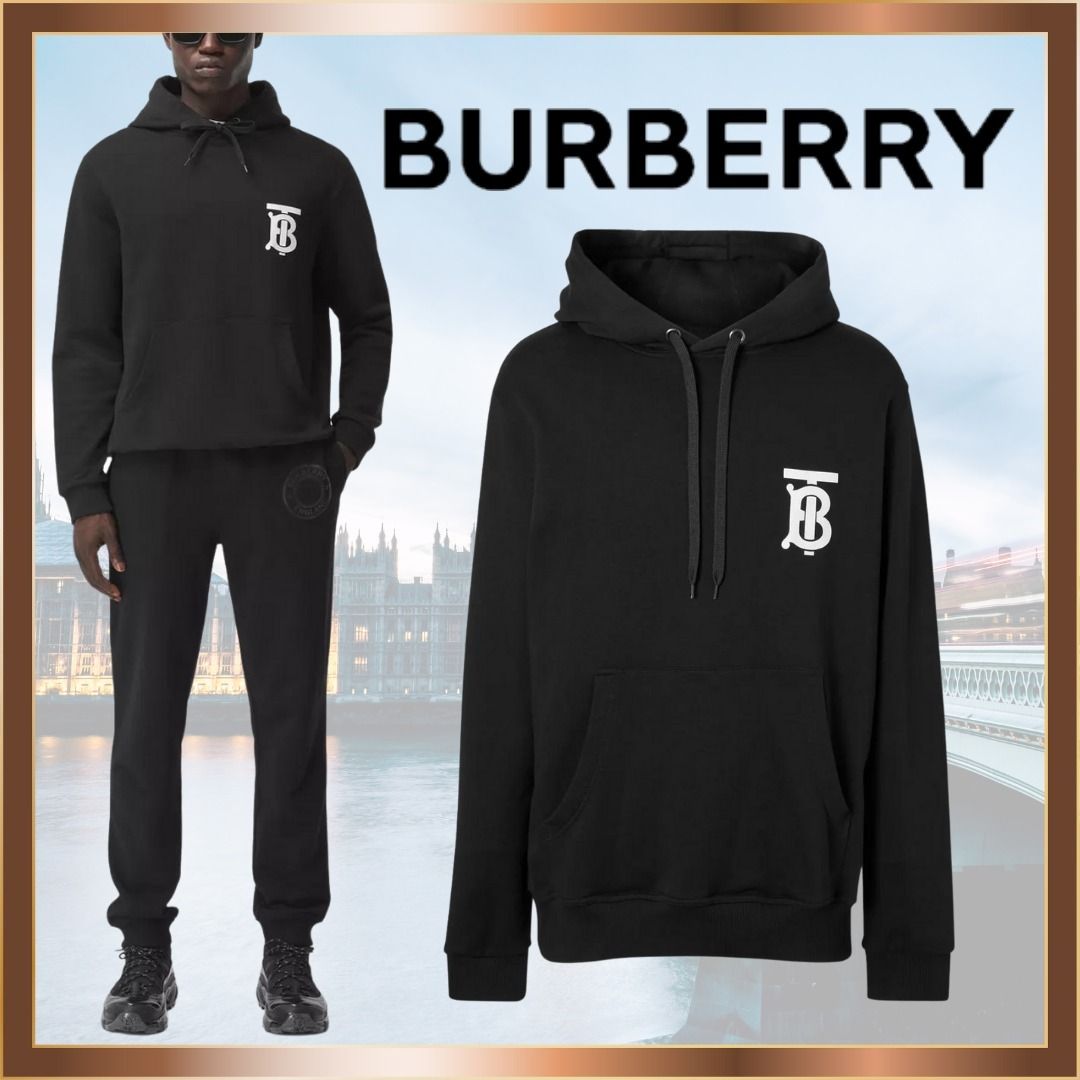 BURBERRY】バーバリー モノグラムコットンパーカー (Burberry/パーカー オンライン限定商品 Burberry バーバリー モノグラムパーカー パーカー
