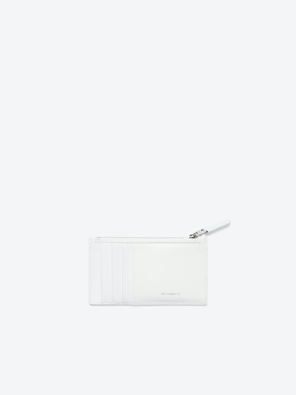 DELVAUX◆Magritte Alphabet Zipped Box Calf カードホルダー DELVAUX◆Magritte Alphabet Zipped Box Calf カードホルダー