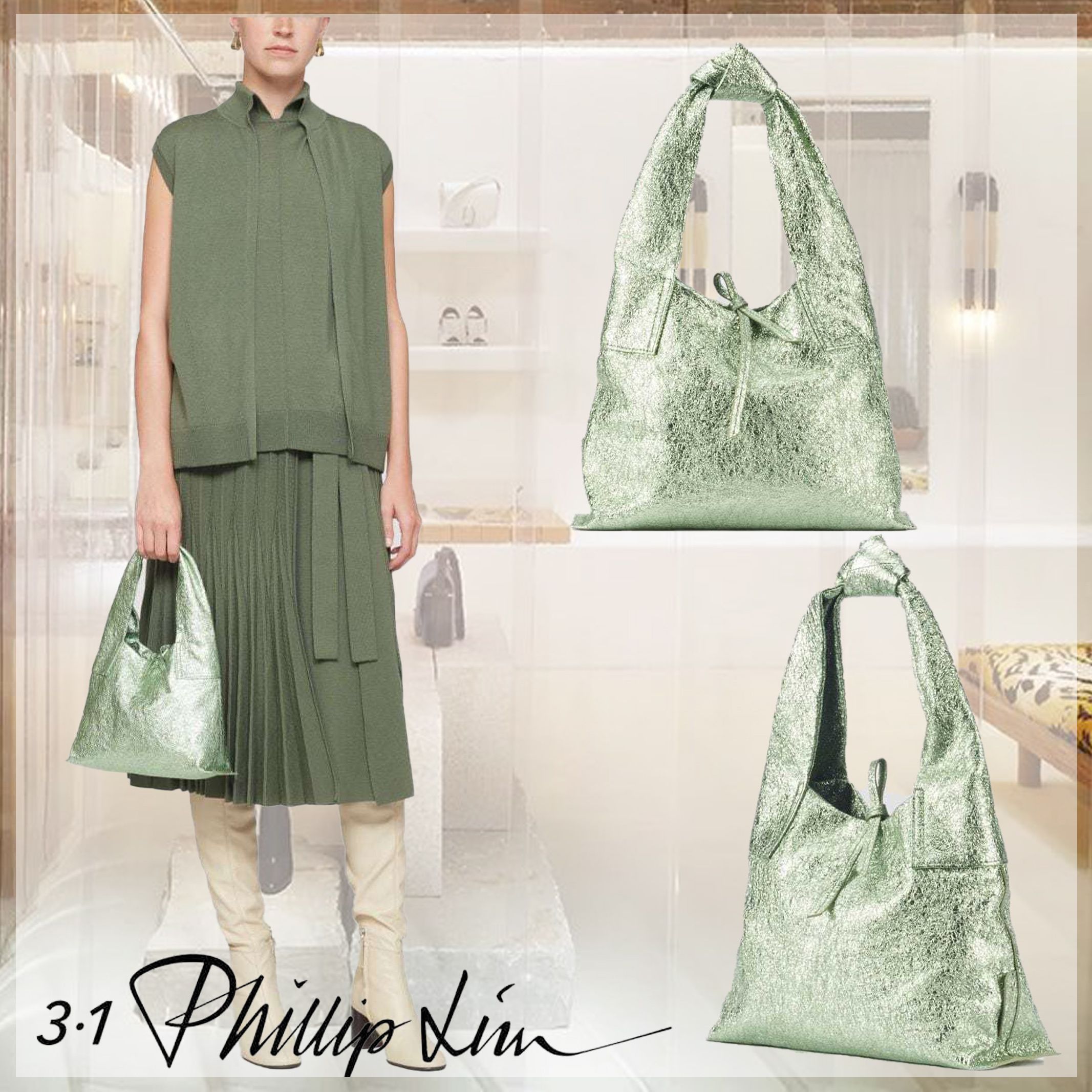 再入荷!】 3.1PHILLIP LIM ミニシンプルショッパートート www