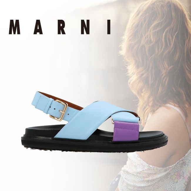 新作【MARNI】'Fussbett' sandals サンダル (MARNI/サンダル・ミュール 新作【MARNI】'Fussbett' sandals サンダル (MARNI/サンダル・ミュール
