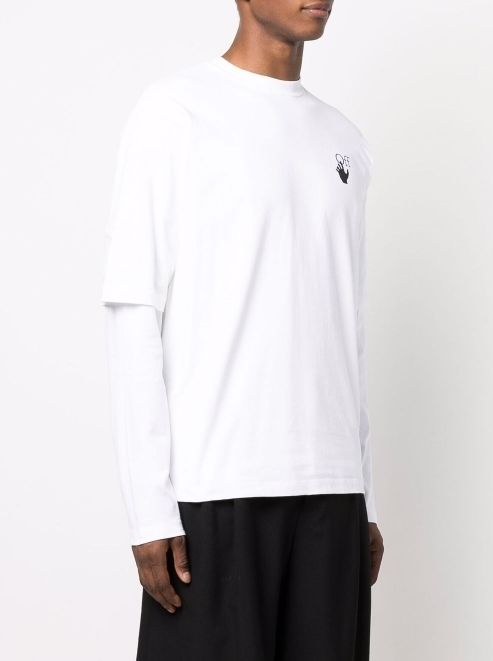 Off-White】Arrow layered T-shirt☆正規品☆ - amuch.cl