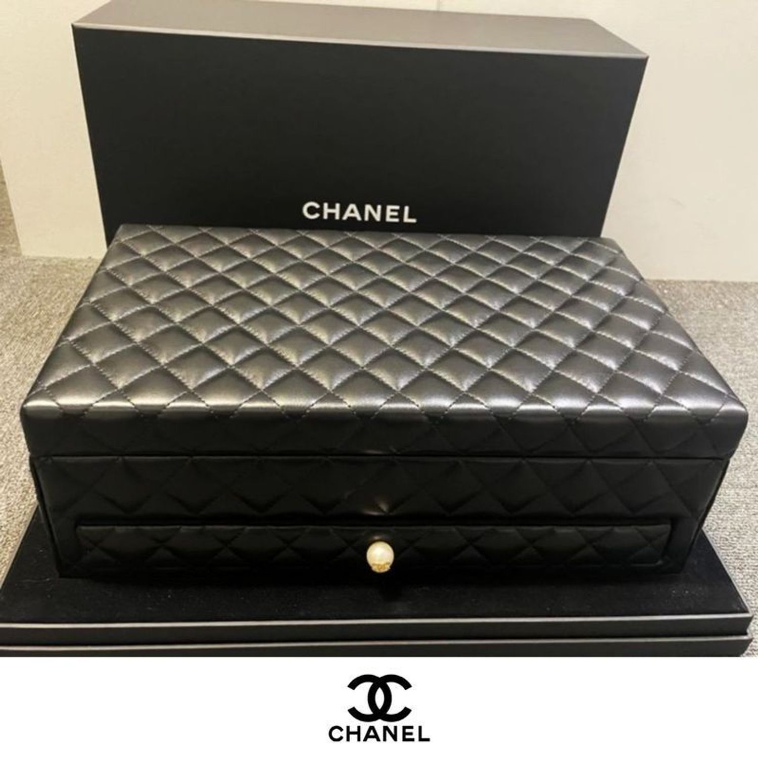 関税込み Chanel 超激レア ジュエリーボックス ラムスキン Chanel インテリア雑貨その他 Rev A Y Buyma