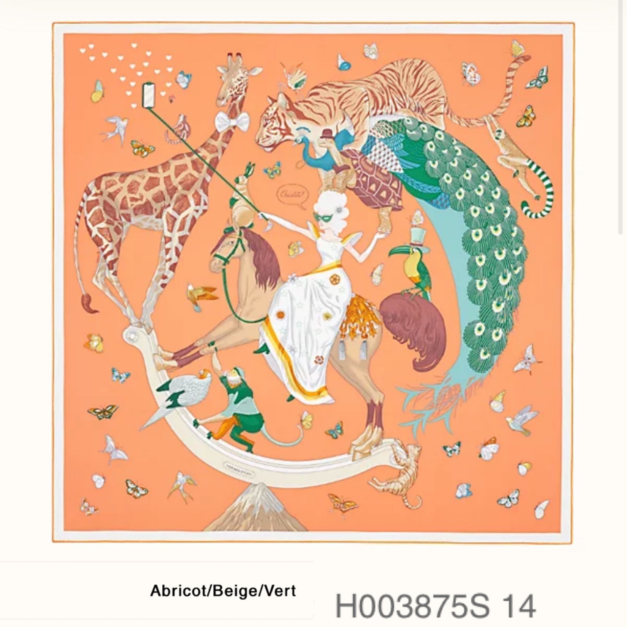 直営店*カレ 90 Carre 90 Hermes Story H003875S (HERMES/スカーフ ...