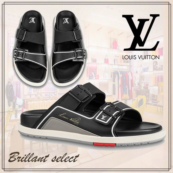 22SS Louis Vuitton【直営買付】LVトレイナー・ライン ミュール (Louis 22SS Louis Vuitton【直営買付】LVトレイナー・ライン ミュール (Louis
