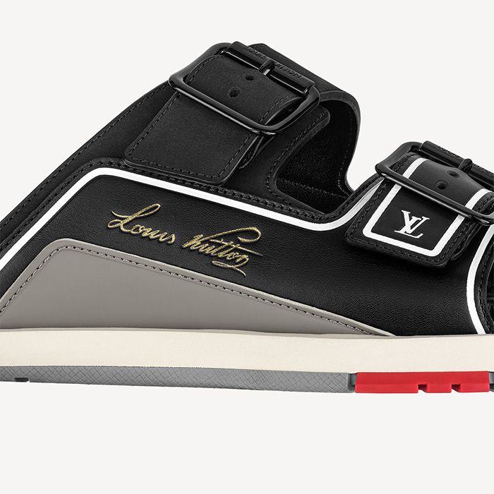 22SS Louis Vuitton【直営買付】LVトレイナー・ライン ミュール (Louis 22SS Louis Vuitton【直営買付】LVトレイナー・ライン ミュール (Louis
