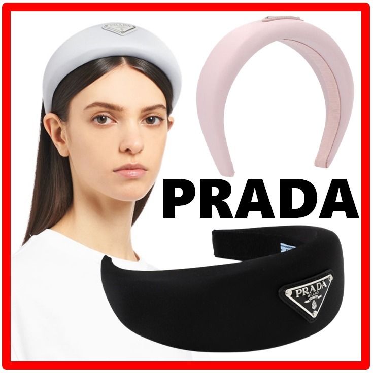☆PRADA☆Re Nylonトライアングルロゴ ヘッドバン.ド☆ (PRADA/ヘア ☆PRADA☆Re Nylonトライアングルロゴ ヘッドバン.ド☆ (PRADA/ヘア