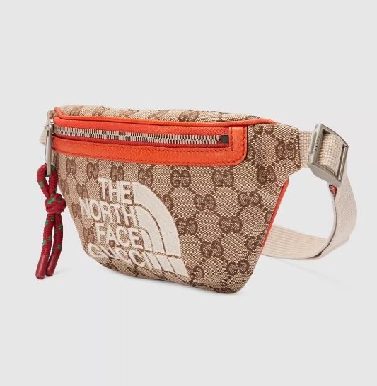 注目コラボ ノースフェイス × グッチ ショルダーバッグ (GUCCI