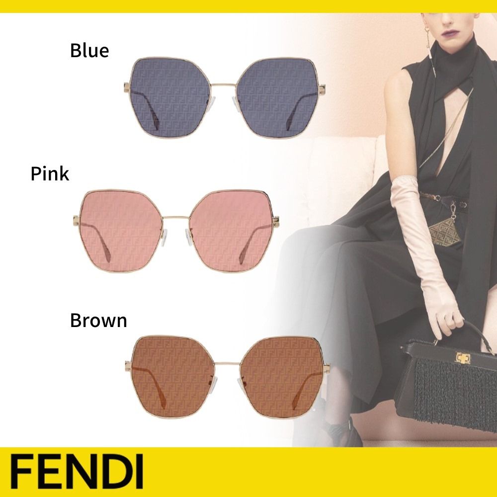 人気が高い キャットアイ サングラス フェンディ Fendi - サングラス ...