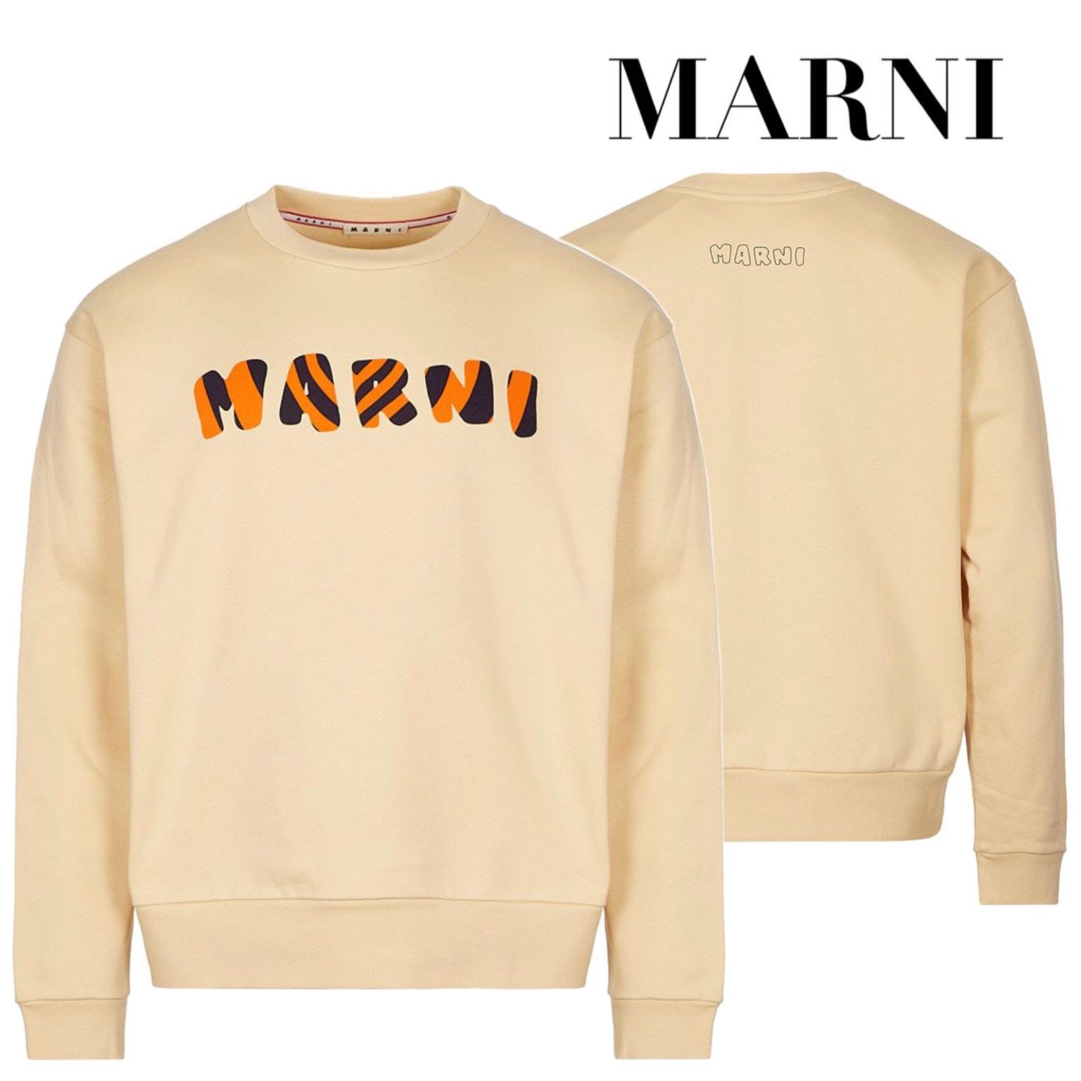 MARNI マルニ】SALE☆人気☆ロゴ スウェットシャツ (MARNI/スウェット MARNI マルニ】SALE☆人気☆ロゴ スウェットシャツ (MARNI/スウェット
