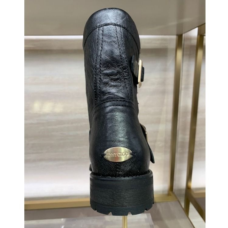 Jimmy Choo☆YOUTH バイカーブーツ☆送料込 - alfej.com