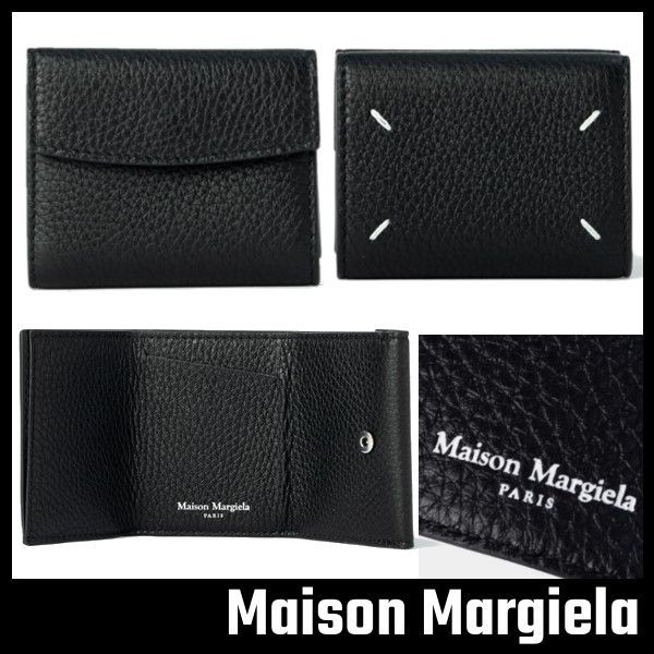 Maison Margiela 三つ折り財布 黒