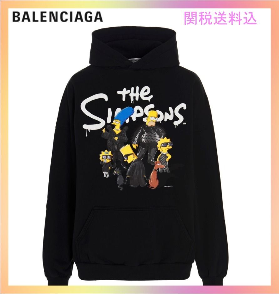 BALENCIAGA バレンシアガ シンプソンズ コラボ パーカー (BALENCIAGA BALENCIAGA バレンシアガ シンプソンズ コラボ パーカー (BALENCIAGA
