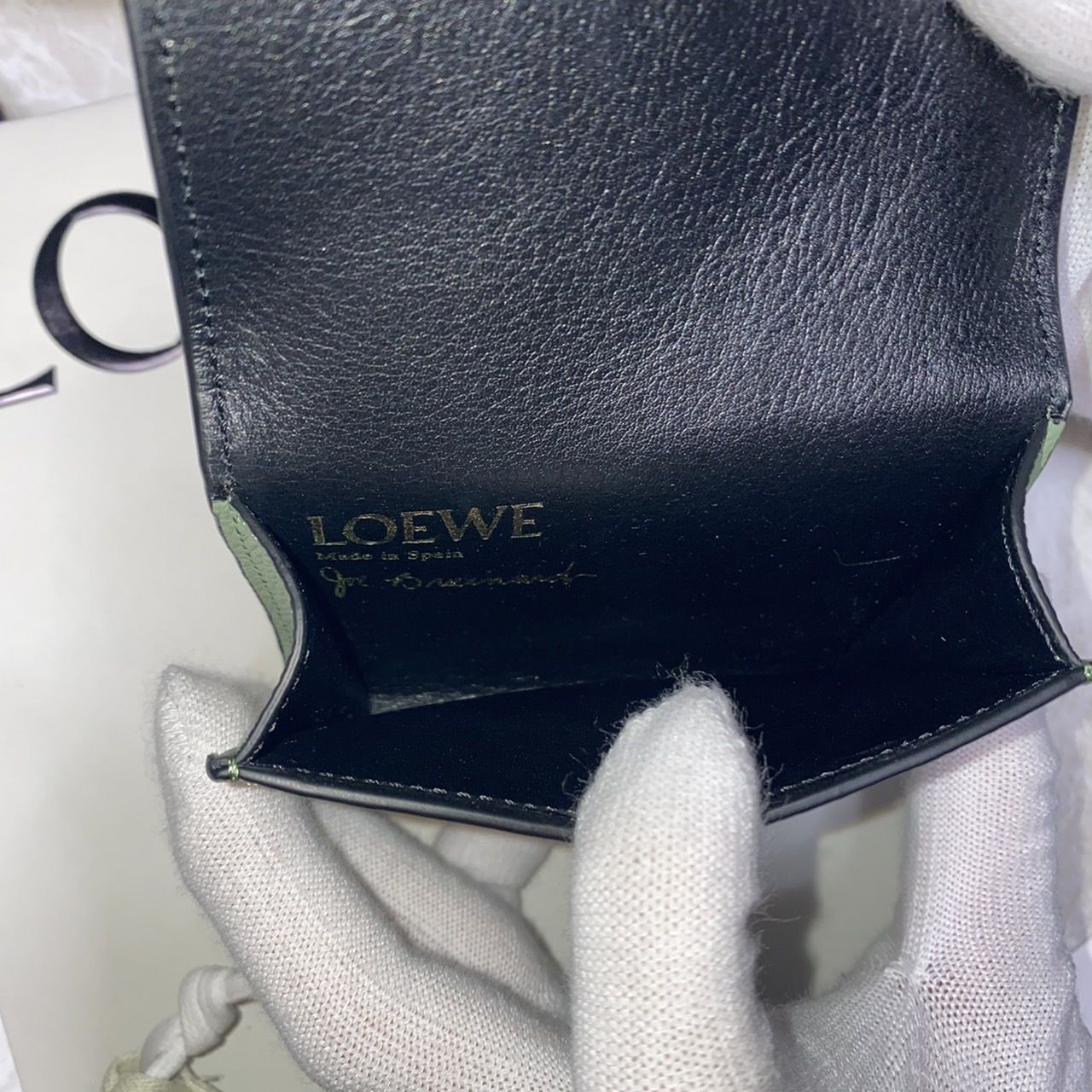 LOEWE ロエベ】カーフスキンのパンジーコインカードホルダー (LOEWE ...