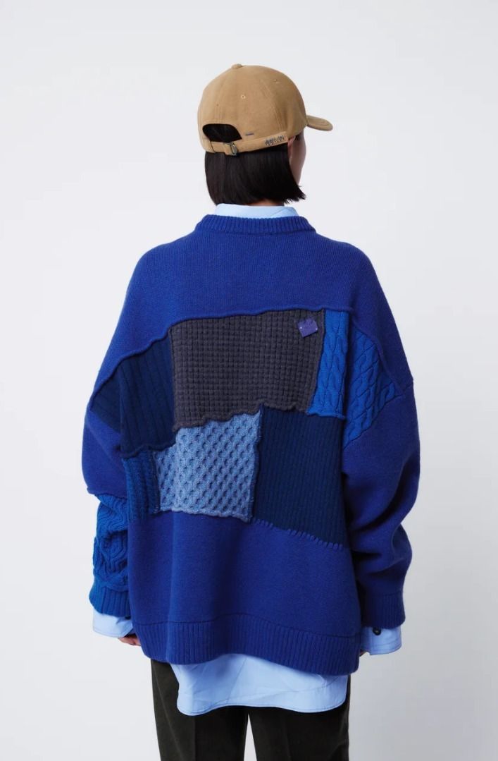 日本未入荷☆【Ader Error x Zara】☆PATCHWORK OVERSIZE SWEAT ...