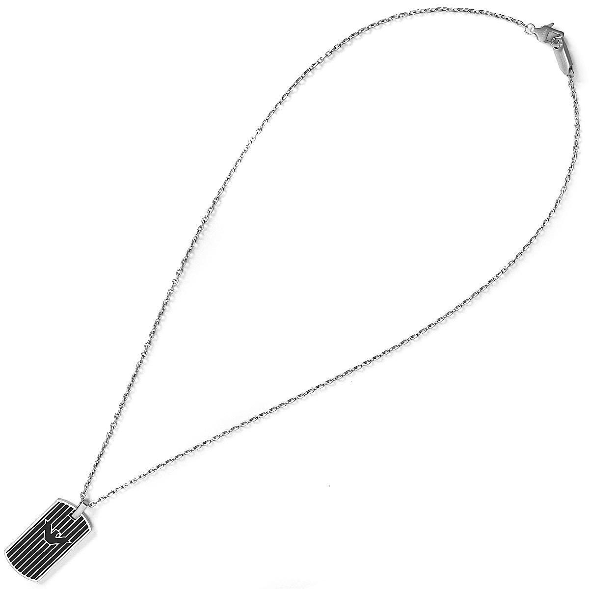 EMPORIO ARMANI ネックレス シルバー メンズ EGS2724040 (EMPORIO EMPORIO ARMANI ネックレス シルバー メンズ EGS2724040 (EMPORIO