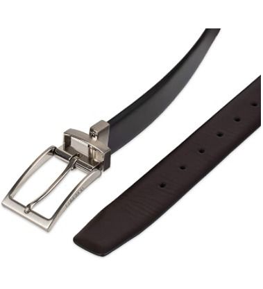 限定セール☆Calvin Klein ロゴ リバーシブル レザーベルト (Calvin ...