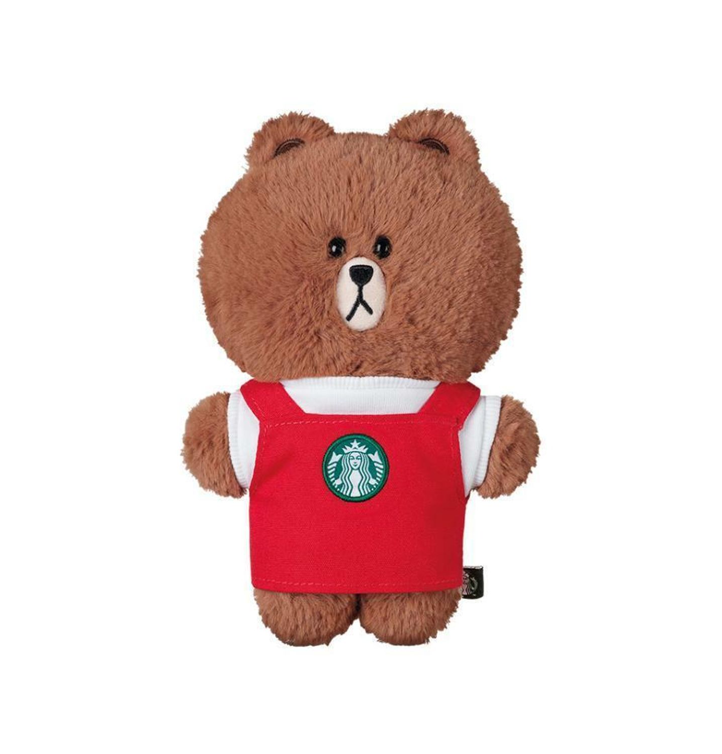 スターバックス 21 ラインフレンズ エプロン ブラウン Starbucks キャラクターグッズ Buyma