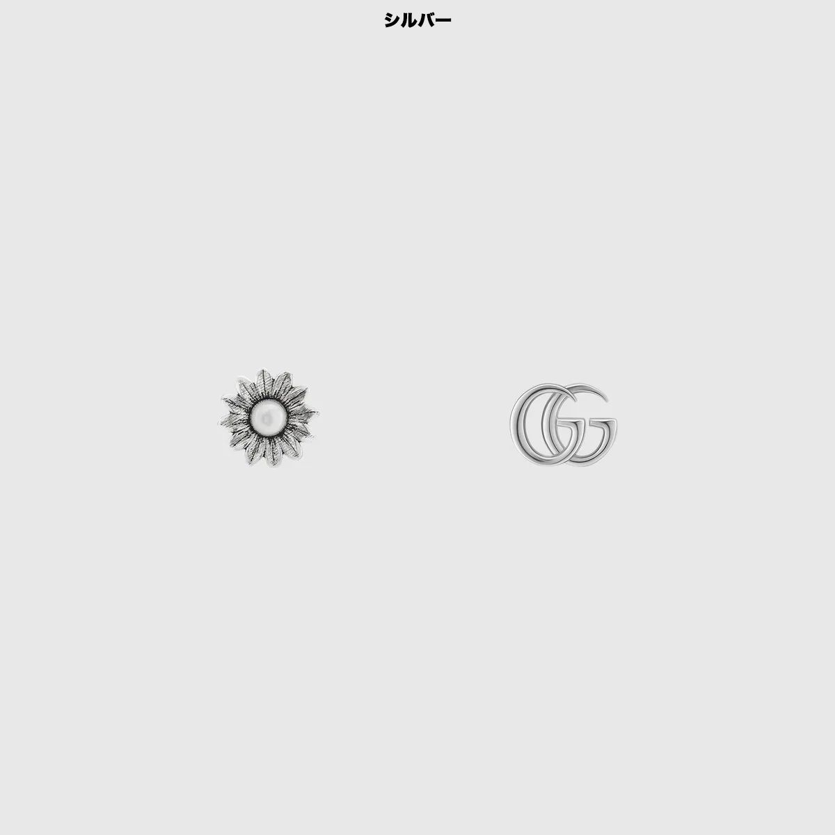 大人気!! GUCCI 日本限定 ダブルG フラワー ピアス (GUCCI/ピアス ...