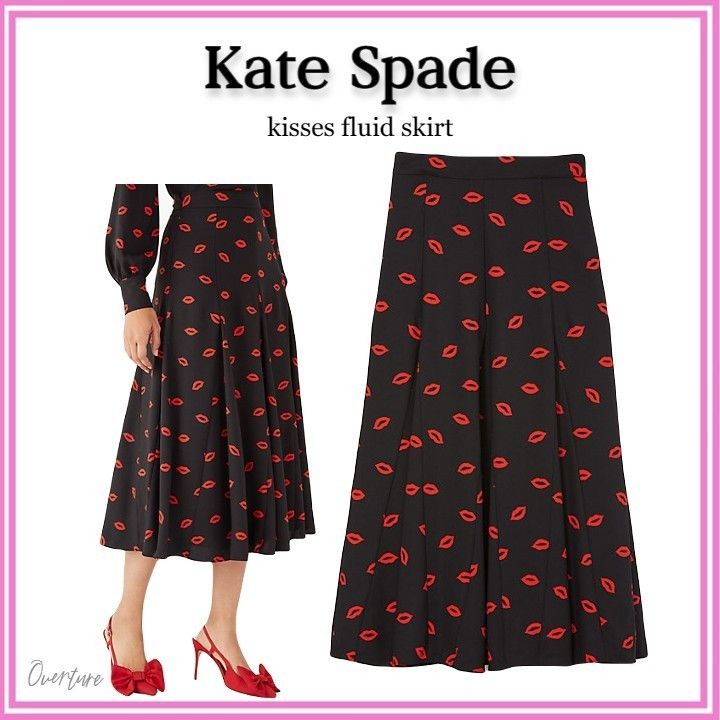 Kate Spade★kisses fluid skirt Kate Spade★kisses fluid skirt