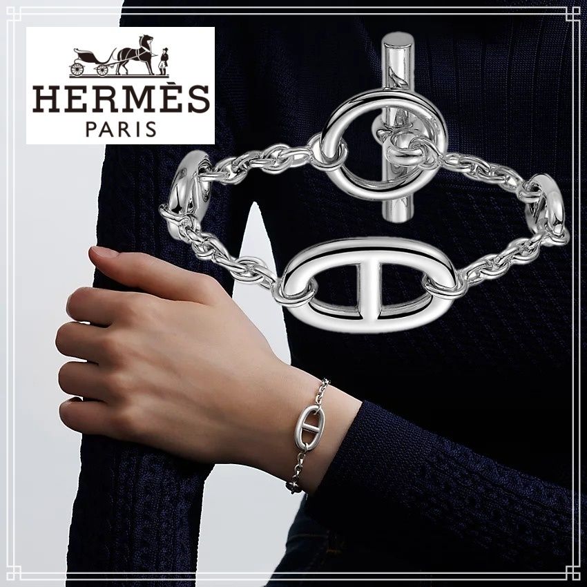 エルメス ☆シェーヌダンクル ファランドール ブレスレット (HERMES ...
