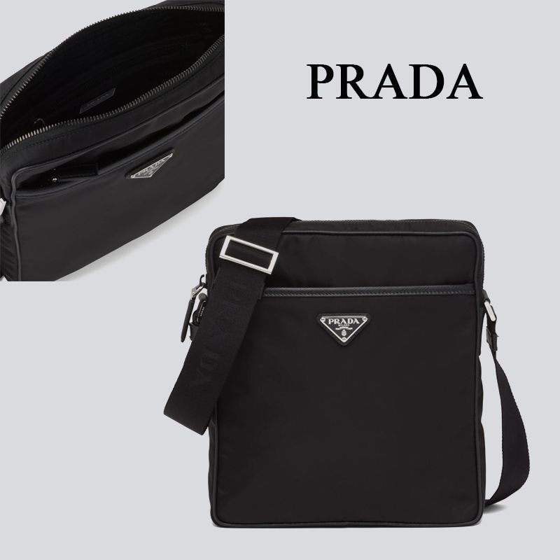 関税負担なし☆PRADA プラダ ナイロンxサフィアーノレザーバッグ 関税負担なし☆PRADA プラダ ナイロンxサフィアーノレザーバッグ