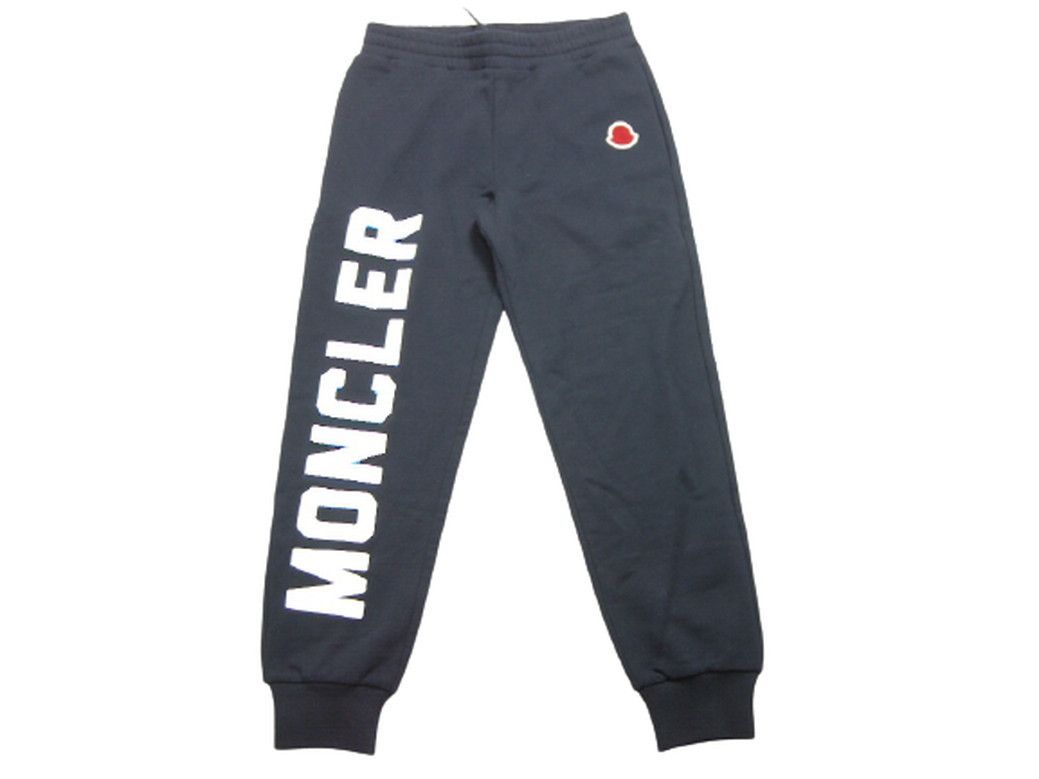 キッズ6-8A 手元に在庫有 関税無 国内発MONCLERスウェットパンツ キッズ8A◇手元に在庫有 関税無 国内発 MONCLERスウェットパンツ