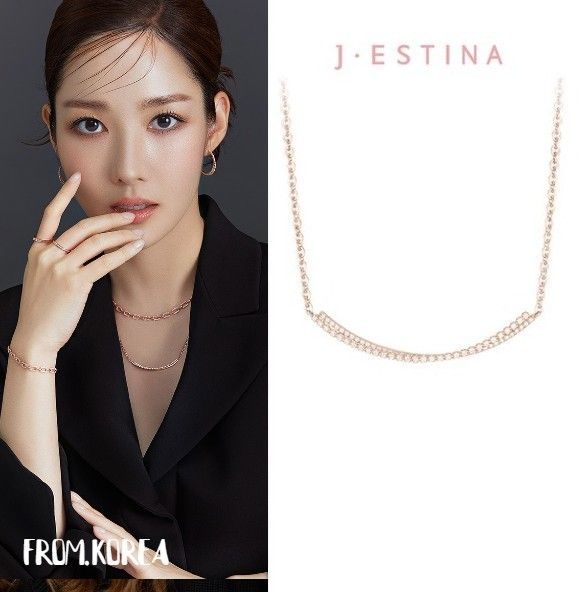 IU着用【J.ESTINA】Jete 14KNecklace IU着用【J.ESTINA】Jete 14KNecklace