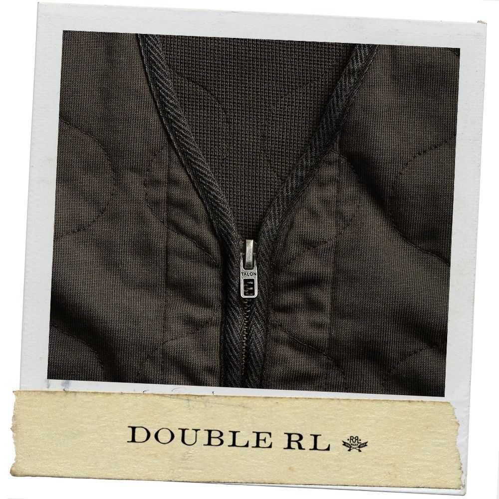 ★RRL★ アメカジ ★ キルティングジャージーベスト ★RRL★ アメカジ ★ キルティングジャージーベスト