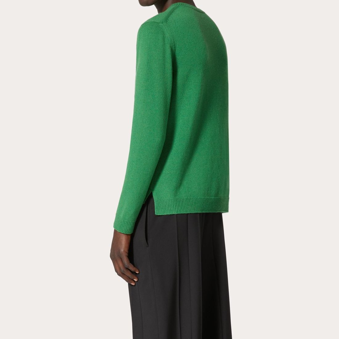 カシミア VALENTINO - ヴァレンティノ VLTNロゴ カシミア ニット