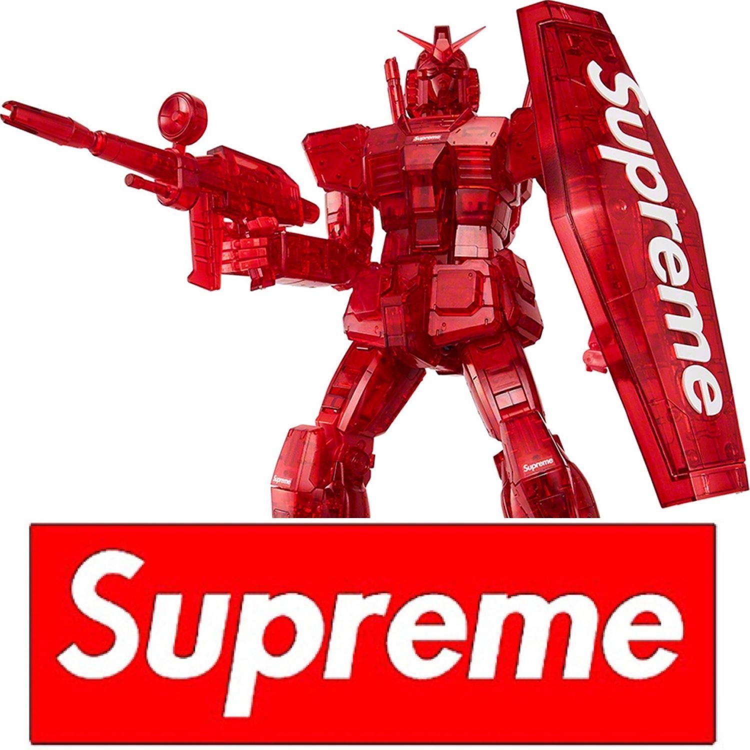 Supreme MG 1 100 RX-78-2 GUNDAM Ver.3.0 Red シュプリーム