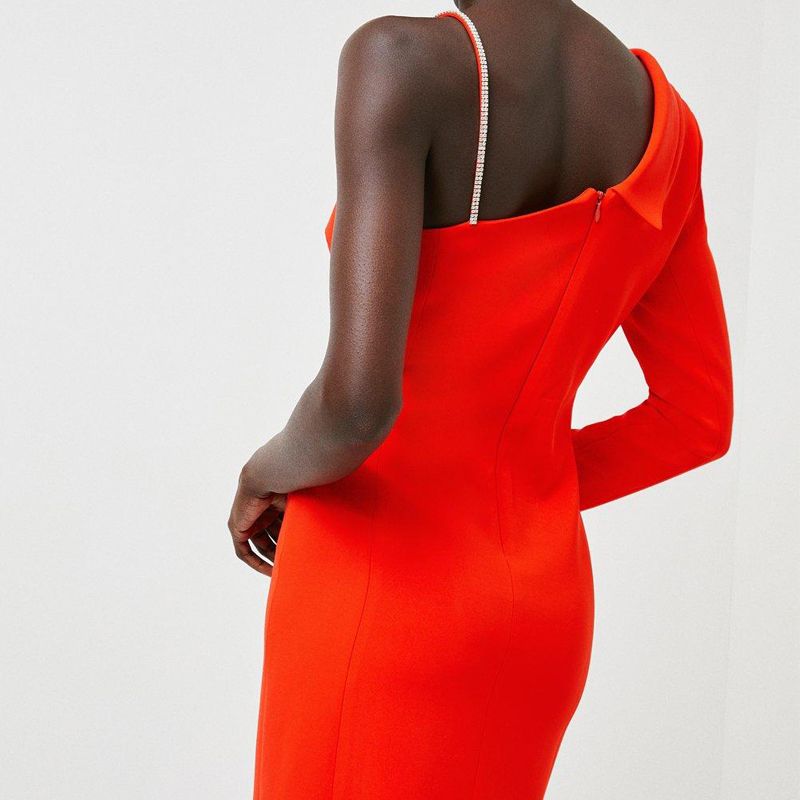 Karen Millen 日本未入荷 コンパクトラップタックスミニドレス (Karen Karen Millen 日本未入荷 コンパクトラップタックスミニドレス (Karen