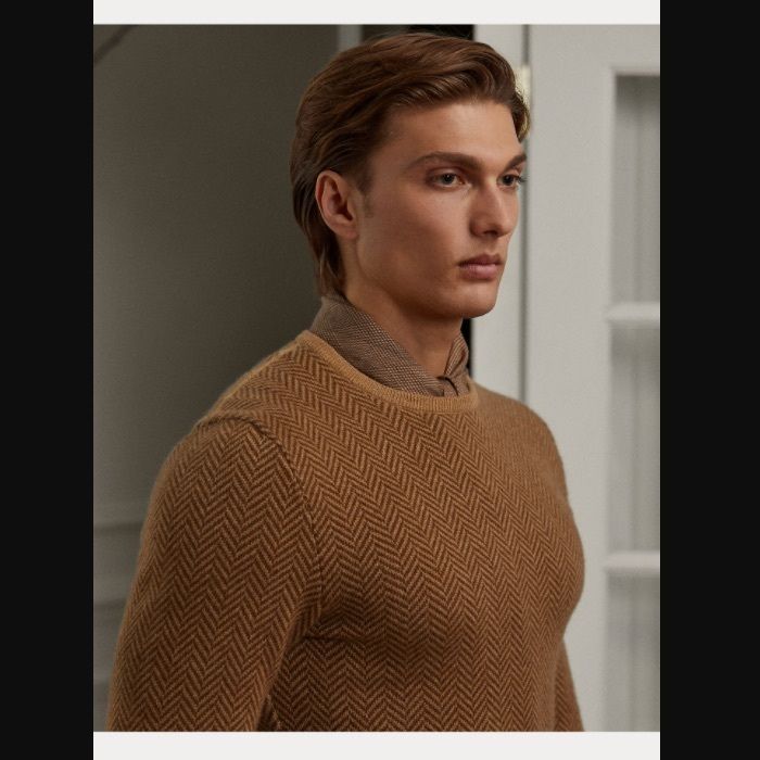 22SS新作】Ralph Lauren Purple Label カシミヤ セーター 上品 (RALPH 22SS新作】Ralph Lauren Purple Label カシミヤ セーター 上品 (RALPH