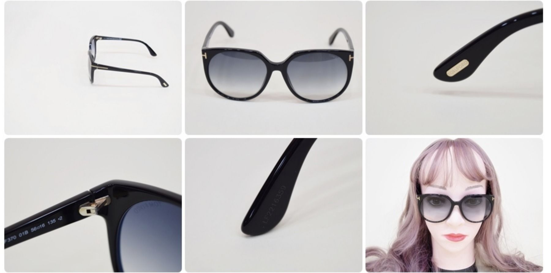 韓国『TOM FORD』 サングラス FT0370 01B (TOM FORD/サングラス 韓国『TOM FORD』 サングラス FT0370 01B (TOM FORD/サングラス