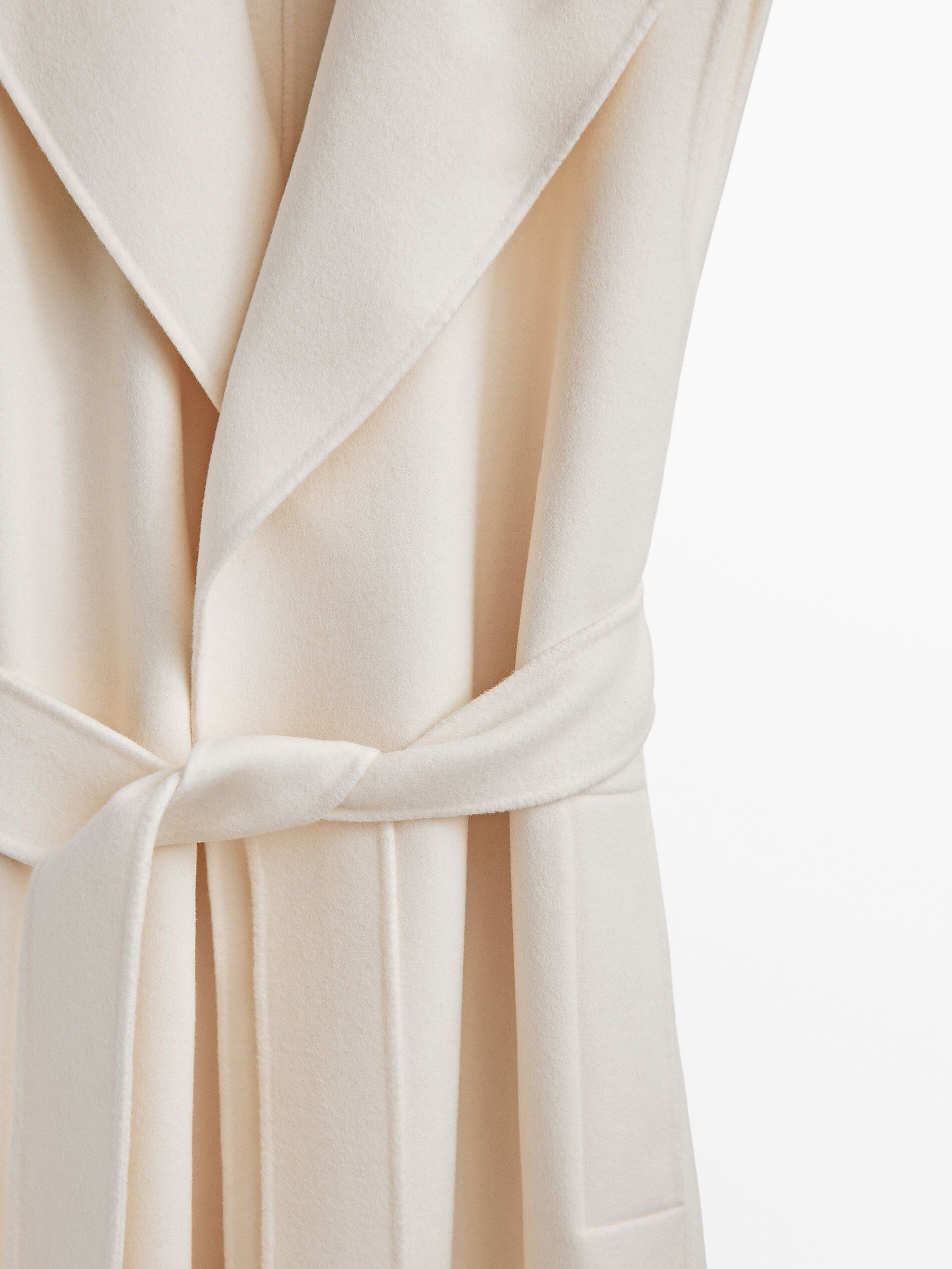 関税/送料込】Massimo Dutti☆ ベルト付きウールロングベスト (Massimo 関税/送料込】Massimo Dutti☆ ベルト付きウールロングベスト (Massimo