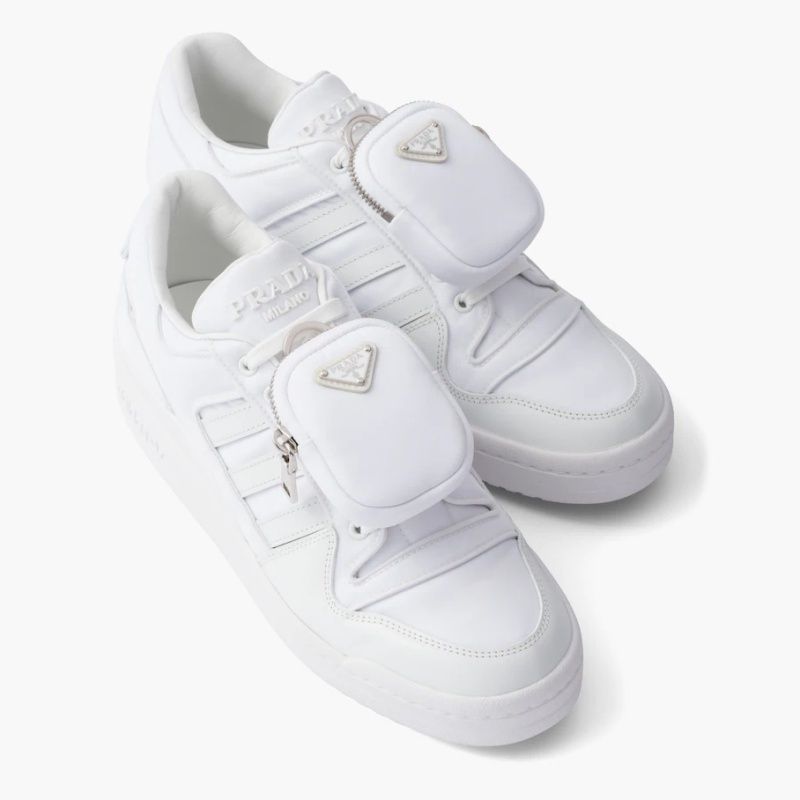 直営店】PRADA×adidas コラボスニーカー Re-Nylon ロゴ 2色 (adidas 直営店】PRADA×adidas コラボスニーカー Re-Nylon ロゴ 2色 (adidas