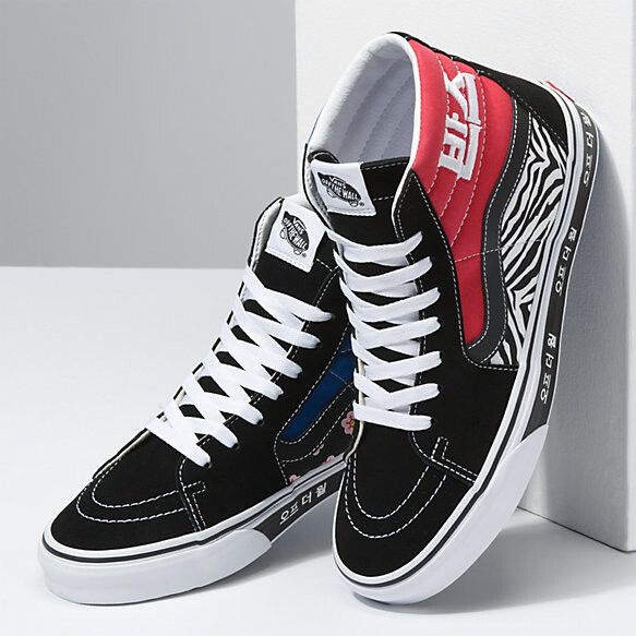 VANS SK8-HI Korean Typography スケートハイ ハングル スケハイ VANS SK8-HI Korean Typography スケートハイ ハングル スケハイ