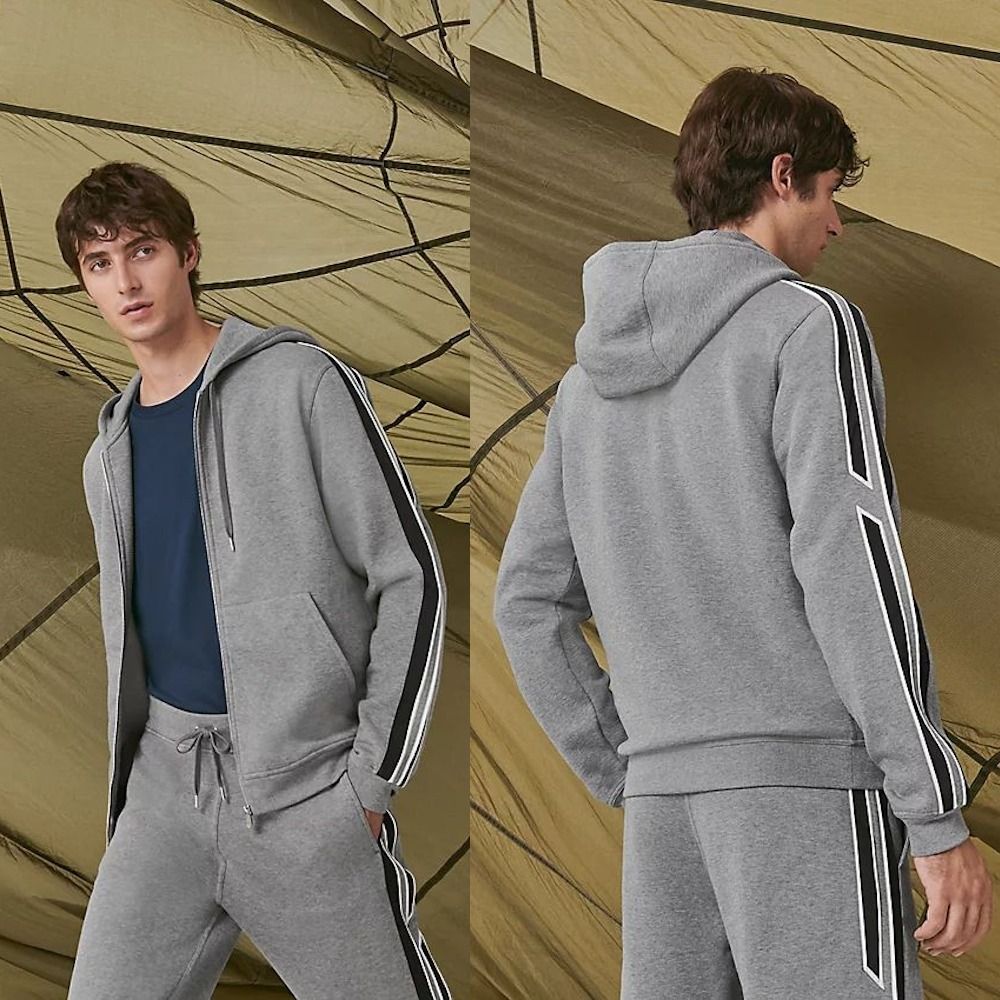HERMES スポーティーなスウェット Run H フード付き コットン (HERMES ...