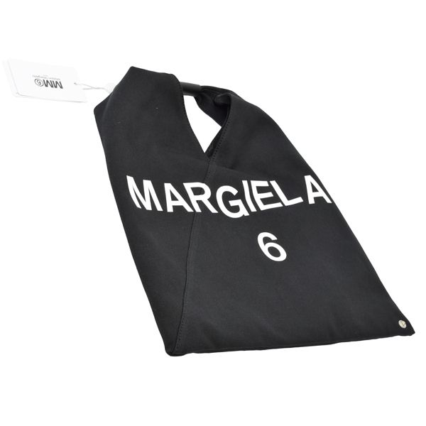 22SS MM6 JAPANESE TOTE BAG/ロゴ プリント ミニ バッグ (MM6 Maison 22SS MM6 JAPANESE TOTE BAG/ロゴ プリント ミニ バッグ (MM6 Maison