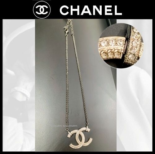 新限定CHANELココマーク ネックレス ペンダント ルテニウム加工 新限定CHANELココマーク ネックレス ペンダント ルテニウム加工