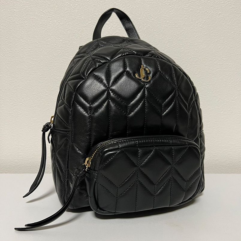 国内即発】すぐ届く Jimmy Choo ブラック ☆ バック リュック (Jimmy 国内即発】すぐ届く Jimmy Choo ブラック ☆ バック リュック (Jimmy