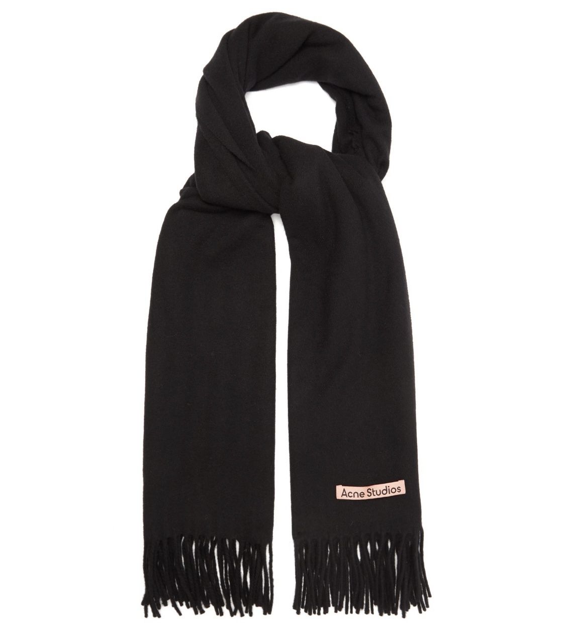 関税送料込 ACNE STUDIOS ロゴ ウール スカーフ マフラー (Acne 関税送料込 ACNE STUDIOS ロゴ ウール スカーフ マフラー (Acne